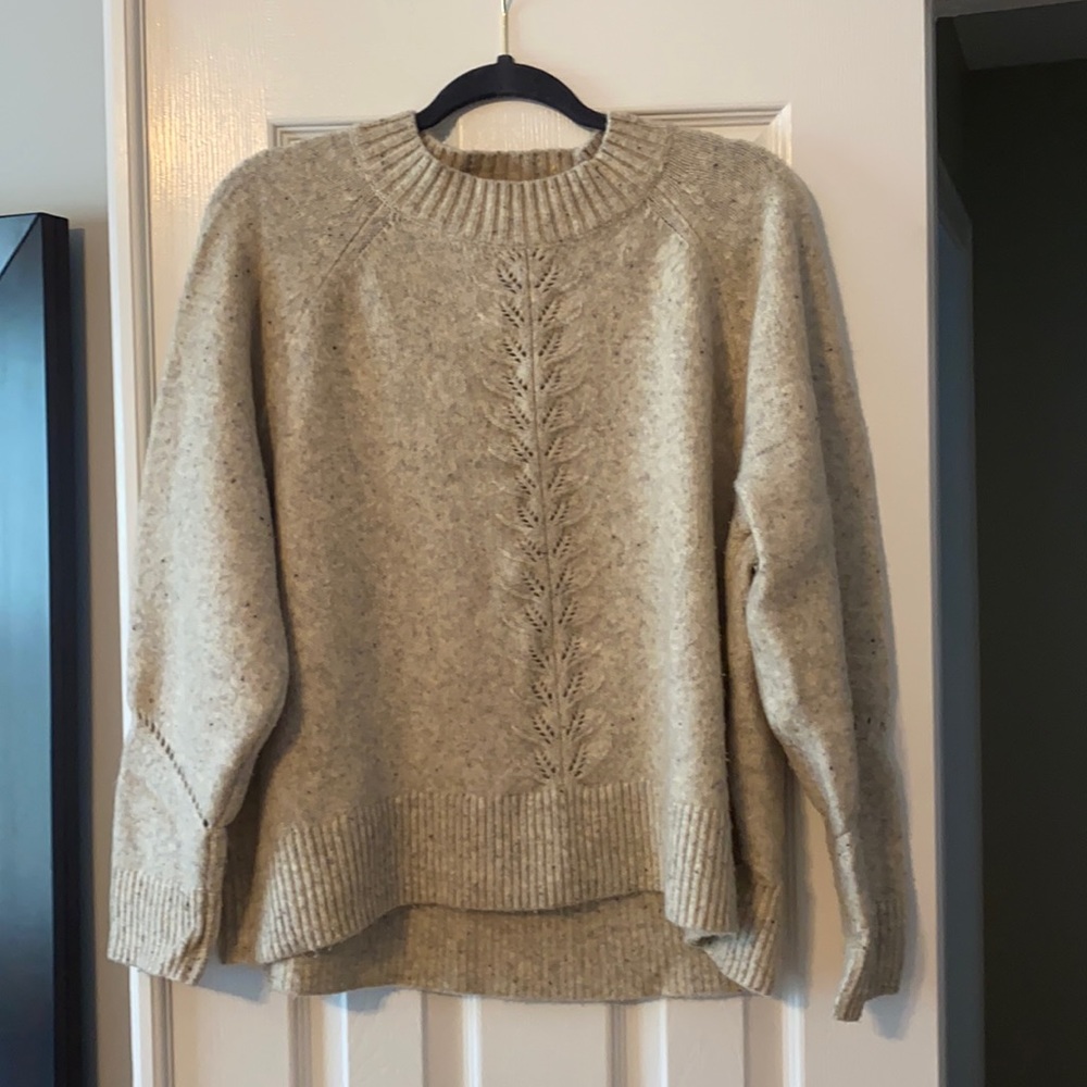 Cream loft sweater